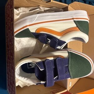 Vans Kids' Sneakers in Green, Blue, and Orange